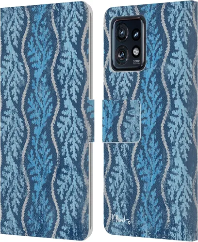 Miniatura 17 de Head Case Designs Officially Licensed Paul Brent Agate Mermaid Coastal Leather Book Wallet Case Cover Compatible with Motorola Moto Edge 40 Pro