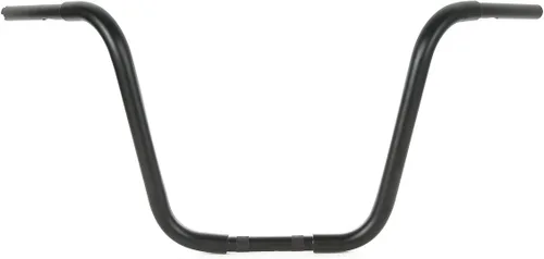 Miniatura 19 de XFMT - Manubrio de motocicleta color negro de 10" de elevación Batwing APE con colgadores de 1-1/4" para Harley Sportster XL Softail Dyna Road King