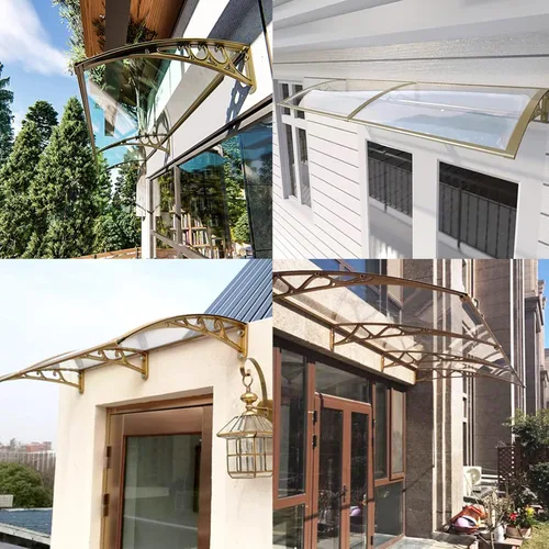 Miniatura 7 de Protección contra la lluvia y la nieve, para puerta delantera al aire libre, patio, toldo para ventana, toldo de porche, toldo de jardín, toldo