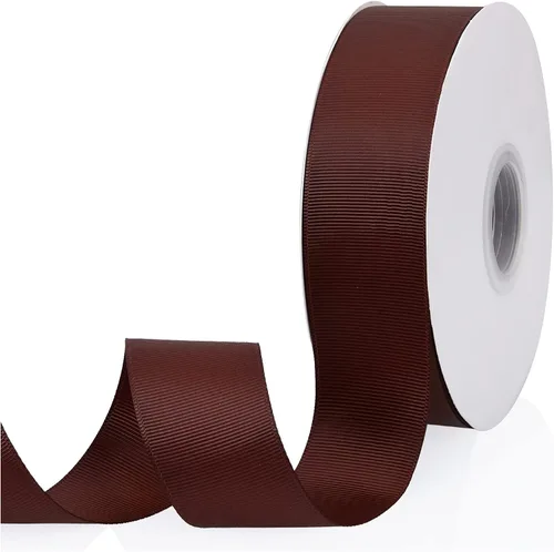 Miniatura 134 de Cinta de grogrén de doble cara de color liso azul bebé de 1-1/2 pulgadas x 50 yardas para envolver regalos, bodas, fiestas, manualidades, lazos