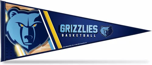 Miniatura 6 de Rico Industries NBA Basketball Primary - Banderín de fieltro de 12 x 30 pulgadas para decoración de pared, ideal para el hogar, dormitorio