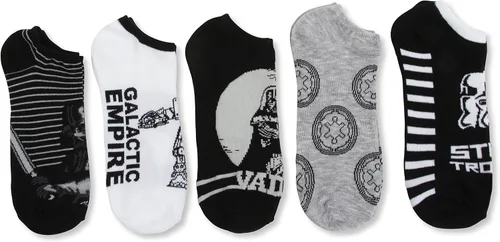 Miniatura 3 de Star Wars Paquete de 5 calcetines invisibles para hombre