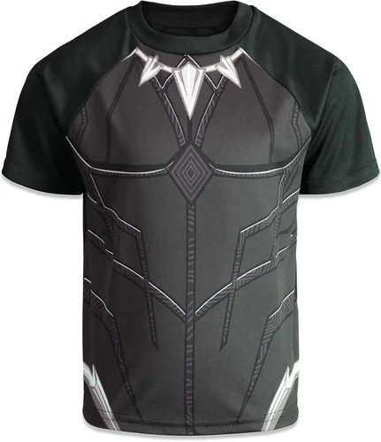 Miniatura 4 de Marvel Avengers Spider-Man Mech Strike - Paquete de 4 camisetas atléticas para cosplay de niños pequeños a niños grandes (2T - 18-20)