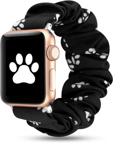 Miniatura 7 de Correas para mujer compatibles con Apple Watch Band de 1.5, 1.57, 1.65 y 1.73 pulgadas, lindo diseño estampado, pulseras de repuesto para iWatch