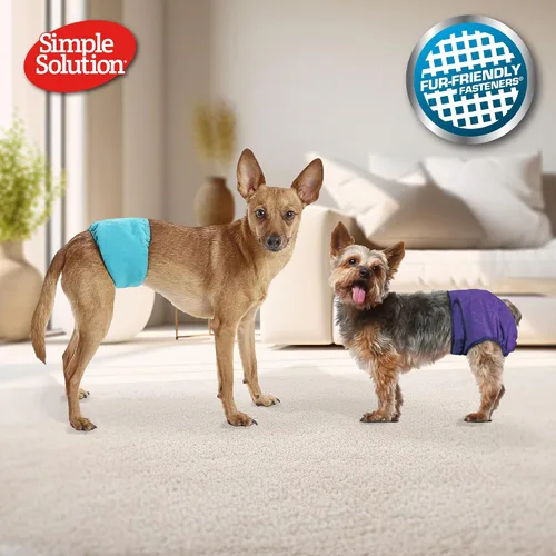 Miniatura 3 de Simple Solution Pañal lavable para perro hembra, pequeño, 1 paquete