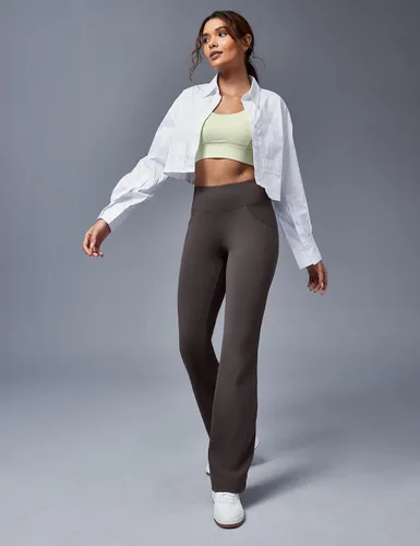 Miniatura 5 de Ewedoos Pantalones de yoga para mujer, de cintura alta, con 3 bolsillos, corte de bota, pantalones de yoga, pantalones de yoga elásticos