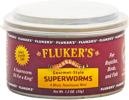 Miniatura 9 de Comida enlatada Gourmet de Fluker's para Reptiles, Peces, Aves y Animales Pequeños, Grillos, 1.2 oz