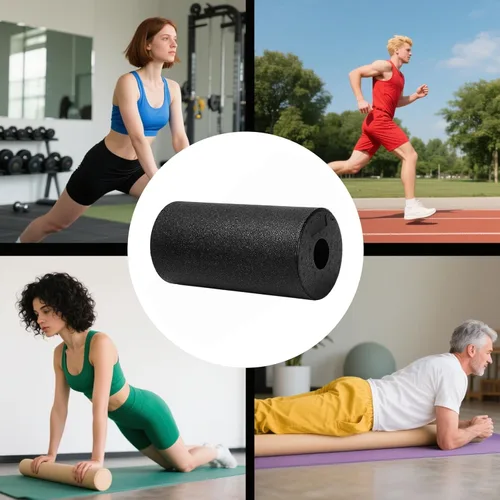 Miniatura 5 de Rodillo de masaje – Cilindro de tejido profundo, alivio muscular de alta presión, ayuda de recuperación de fitness para espalda, brazo, pierna
