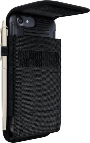Miniatura 3 de PiTau Funda para iPhone SE, iPhone 8, 7, 6s, 6 con clip para cinturón, correa de transporte para cinturón