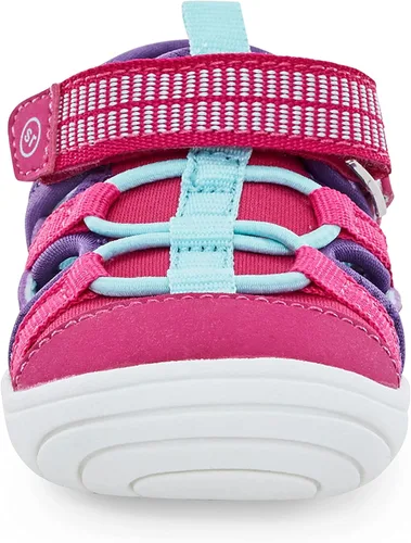 Miniatura 6 de Stride Rite 360 Tenis Blake para niñas, fucsia, talla 3 para bebés, Fuschia