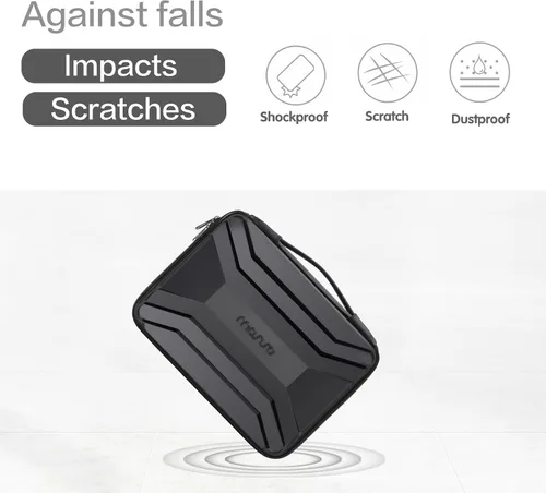 Miniatura 5 de MOSISO Funda rígida para laptop de 13 a 14 pulgadas, impermeable, a prueba de golpes, compatible con MacBook Neo 13/Air 13.3 13.6/Pro 13/14, HP Dell