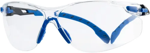 Miniatura 3 de 3M Gafas antivaho con protector Scotchgard, negro/azul, lente transparente
