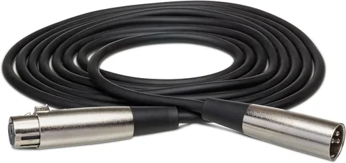 Cable de interconexión equilibrada Hosa XLR-102 XLR3F hasta XLR3M, 2 ft.