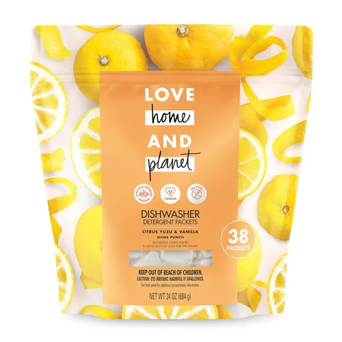 Miniatura 12 de Love Home and Planet - Detergente para lavavajillas, gel de lavanda y aceite de argán, 56 onzas