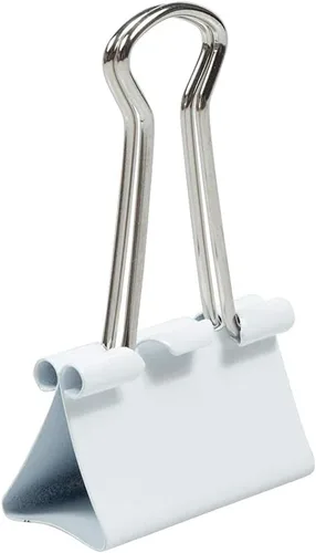 Miniatura 5 de Broches aprietapapeles JAM Paper®, Blanco