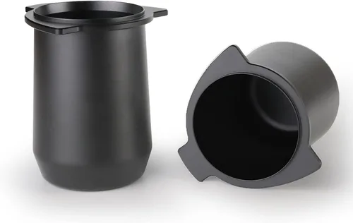 Miniatura 5 de Taza dosificadora FIRJOY de 54 mm compatible con Breville Barista Express y portafiltros Breville de 54 mm (Negro)