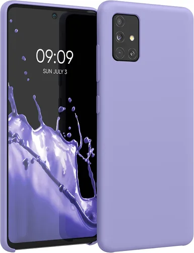 Miniatura 272 de kwmobile Funda Compatible con Samsung Galaxy A14 5G - Funda de teléfono de TPU y silicona con acabado suave - Verde Lima