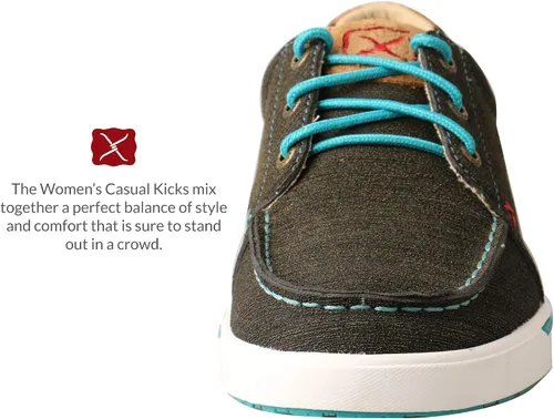 Miniatura 4 de Twisted X Zapatos casuales con puntera tipo mocasín para mujer