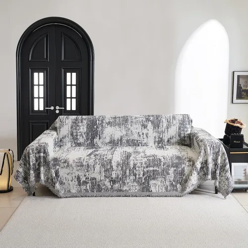 Miniatura 11 de MYSKY HOME Fundas para sillón, funda para silla reclinable, color beige, fundas de sofá para sofá modular en forma de L, fundas de sofá de gran