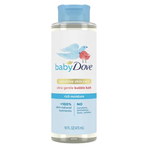 Miniatura 7 de Baby Dove Baño de Burbujas Nutrición para la Piel Rica en Melanina para piel nutrida y diversión en la hora del baño Cuidado de Piel Sensible
