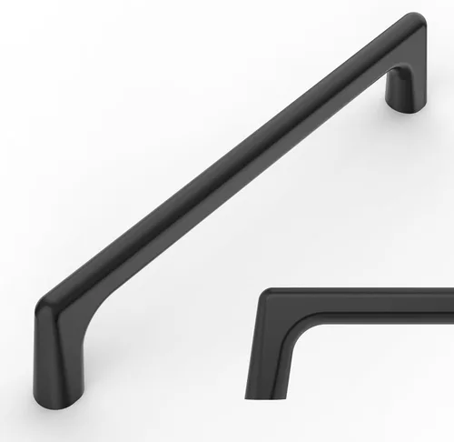 Miniatura 20 de Amerdeco ZH0053 - Paquete de 10 pomos de latón antiguo para gabinetes de un solo agujero, pomos redondos de 1 pulgada de diámetro, pomos y tiradores