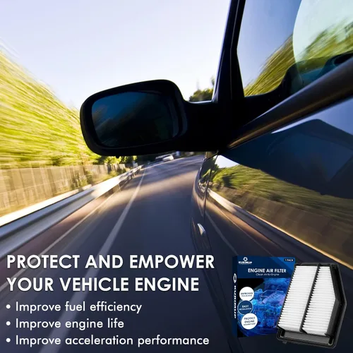 Miniatura 6 de KURIMUP CA11113 Filtro de Aire del Motor de Repuesto, Filtración Eficiente que Ofrece 99% de Purificación de Aire, Compatible con Honda Civic 1.8L