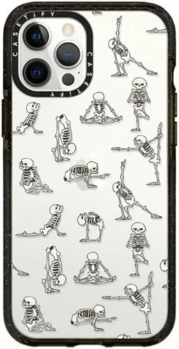 Miniatura 11 de Funda CASETiFY Impact para iPhone 12 Pro Max - Blanco Nubes - Negro Claro Nubes Blancas