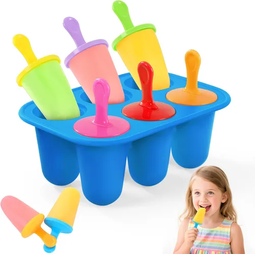 Moldes de silicona para paletas pequeñas, sin BPA, para niños, niños pequeños y bebés, moldes reutilizables para paletas de hielo, mini moldes para