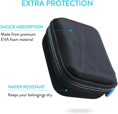 Miniatura 3 de TUDIA Funda de viaje rígida compacta de EVA compatible con NuFACE Mini dispositivo de tonificación facial GUNFAY-O1 y 40300