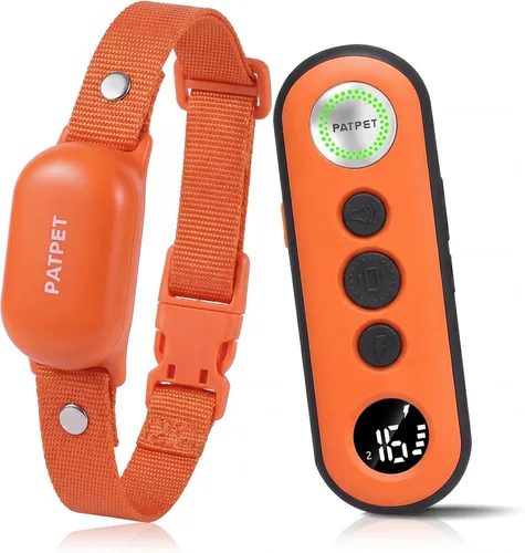Miniatura 13 de PATPET Shock Collar for Dogs - 4000FT Dog Training Collar with Remote, IPX7 Waterproof 4 Modes(Beep/Vibration/Shock/Safe) Dog Shock Collar