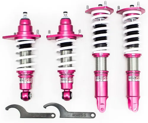 Godspeed MonoSS Kit de bajada de bobinado totalmente ajustable, altura de conducción, tensión de resorte y amortiguación de 16 clics, compatible con