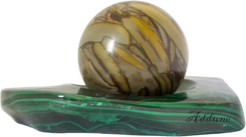 Miniatura 5 de Bolas de mano de piedra de mármol cian nuwa con patrón tradicional de bambú, bolas de masaje saludable chino para masaje, para relajar los dedos