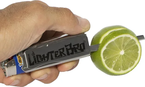 Miniatura 3 de LighterBro Funda para Encendedor de Acero Inoxidable Plateado