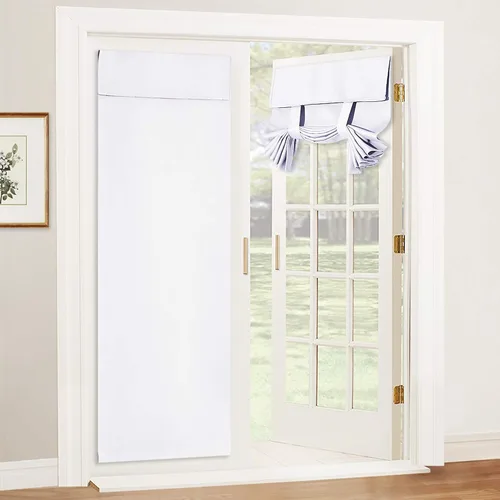 Miniatura 71 de RYB HOME 2 Paneles Cubierta de Ventana de Puerta de Aula, Persianas Opacas para Ventanas y Puertas de Aula Cubierta Persianas de Confinamiento