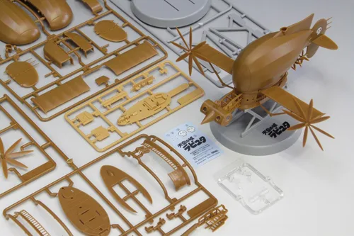 Miniatura 3 de Fine Molds Laputa: Castillo en el cielo FG8 Tiger Moth Modelo de plástico sin escala