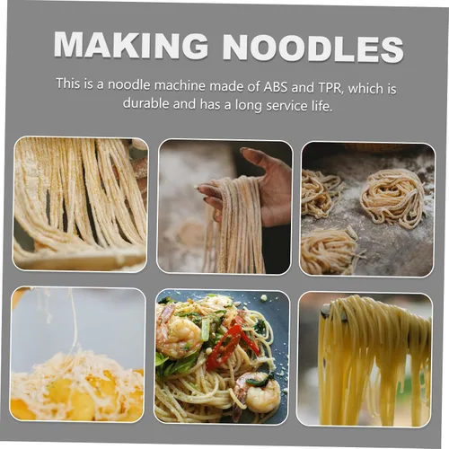 Miniatura 8 de DOITOOL 1 herramienta para hacer espátulas de acero inoxidable con empujador de seguridad, máquina para hacer pasta para la cocina