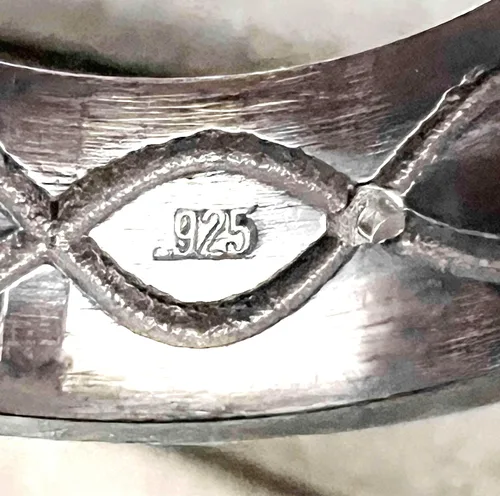 Miniatura 6 de Atlantis - Anillo de plata de ley 925, amuleto egipcio talismán hecho a mano