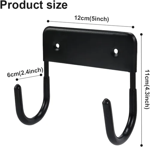 Miniatura 4 de Soporte para tabla de planchar, soporte para tabla de planchar, organizador de pared para lavanderías, estante de almacenamiento, colgador de Plata