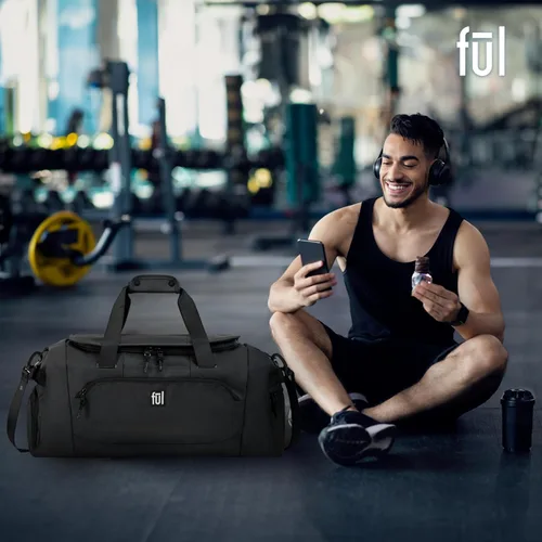 Miniatura 6 de FUL Tactics 22 Inch Duffel Bag, Siege Small Travel Carry on Luggage with Handles and Shoulder Strap