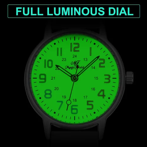 Miniatura 4 de SUDESMO Enfermera relojes reloj de enfermería reloj analógico fácil de leer reloj impermeable con segunda mano