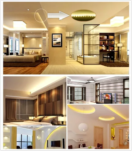 Miniatura 6 de Tira de luz LED de color blanco, AC 110-120V Flexible/Resistente al agua/Función de múltiples modos/Regulable SMD5050 Tira de luces LED de neón