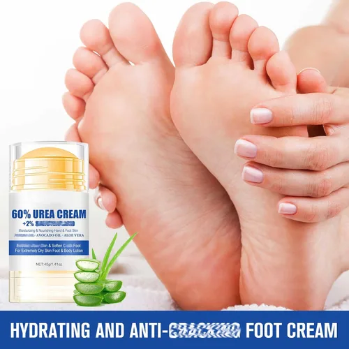 Miniatura 2 de 3 unidades de crema hidratante y antigrietas para pies, crema de urea de máxima fuerza para pies, loción de pies para talones, manos secas