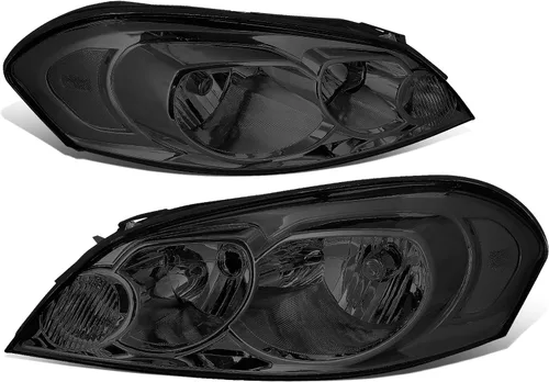 Miniatura 9 de DNA Motoring HL-OH-CI06-BK-CL1 - Faros delanteros de carcasa negra compatibles con Impala 06-13