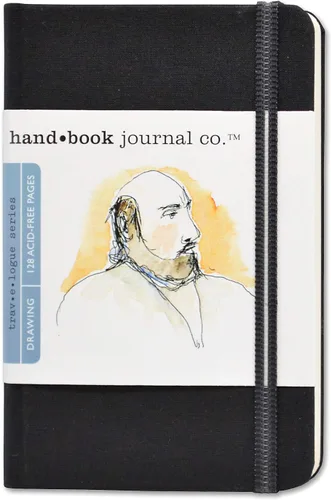 Miniatura 21 de Libro de Dibujo, Diario de Viaje, Gran Retrato 10-1/2 x 8-1/4, Diario de Artista Verde Cadmio