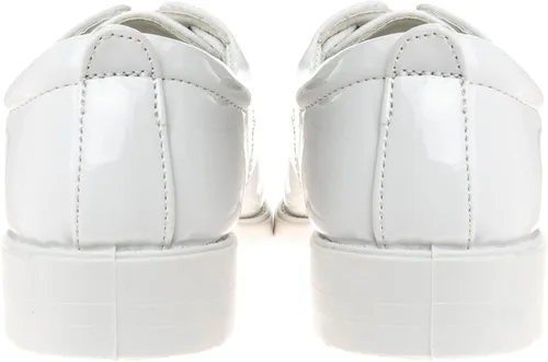 Miniatura 4 de Josmo Zapatos de vestir para niños Zapatos clásicos Oxford de vestir casuales con cordones Negro (bebéniño pequeño 7-13niño grande 1-6)