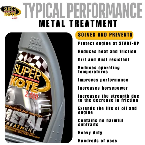 Miniatura 5 de Tratamiento de motor Superkote 2000, tratamiento de metal, súper lubricante, resistente, antifricción, tratamiento de metales del motor, lubricante