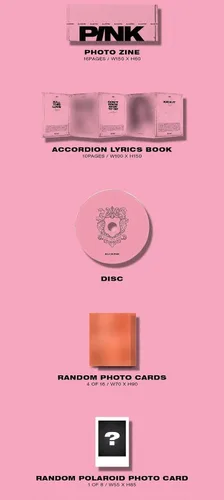 Miniatura 3 de Blackpink 2º mini álbum [Kill This Love] [Pink Ver.] - Paquete de CD, fotolibros, tarjeta de fotos, póster plegado con beneficio de pedido previo