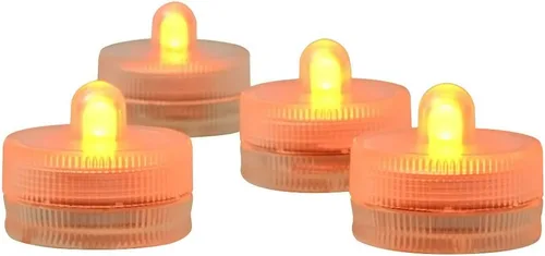 Miniatura 9 de Luces de Halloween sumergibles cr2032, funciona con pilas, bajo el agua, impermeable, para eventos, bodas, centros de mesa, jarrón, floral, Navidad