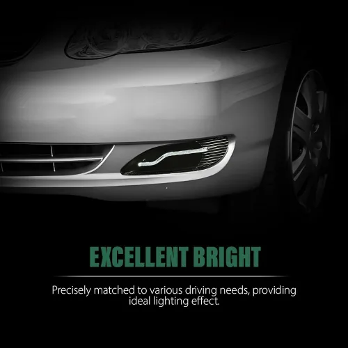 Miniatura 4 de GRAND ORANGE - Juego de luces antiniebla LED compatible con Toyota Corolla 2001-2008 / Adecuado para Toyota Camry 2002-2004, lámparas antiniebla LED