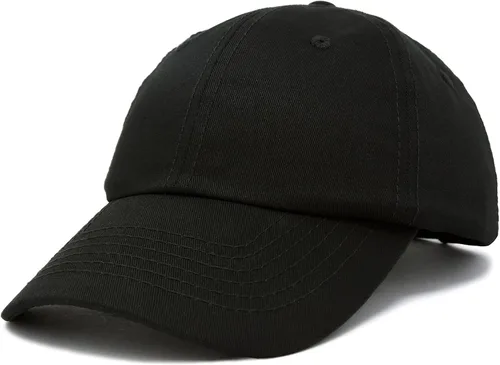 DALIX Gorra plana de algodón, color marrón, náutico, rosa, rojo o blanco, para niños o jóvenes